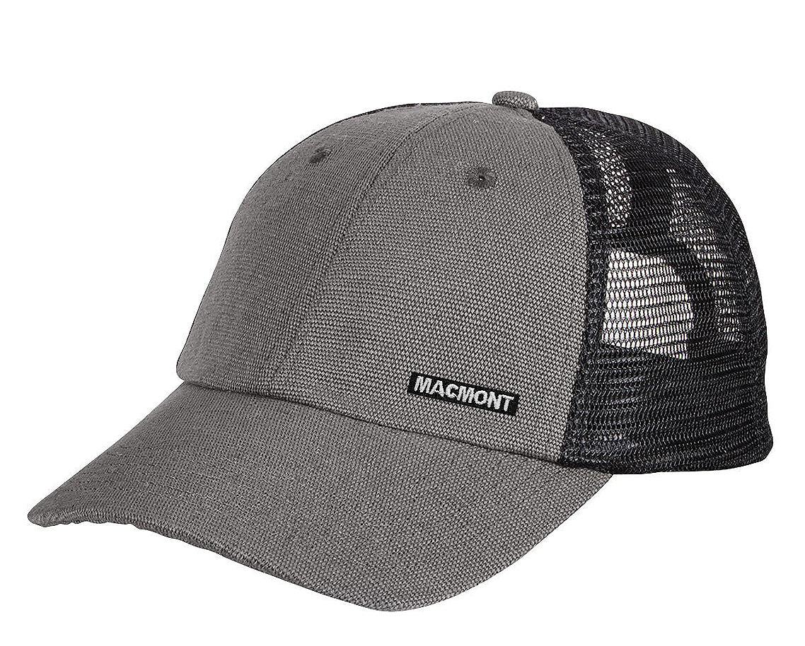 Grey Trucker Light cap with a sleek design